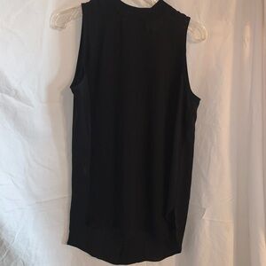 LOFT Black Sleeveless Tank Top